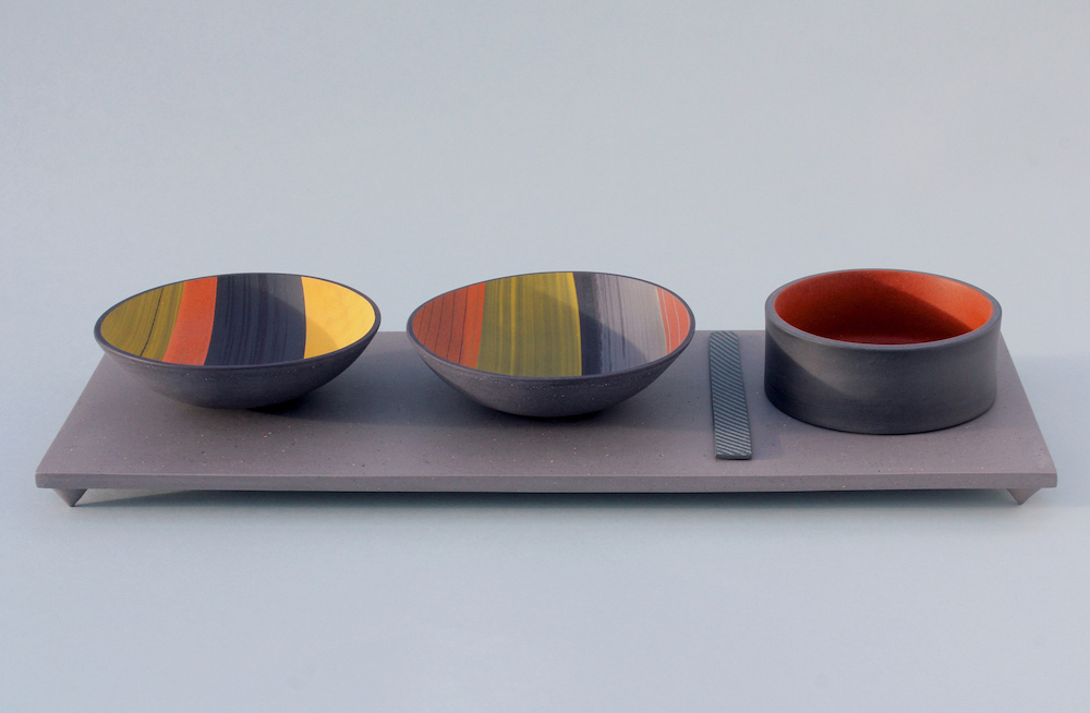 Bowl and cylinder composition 1