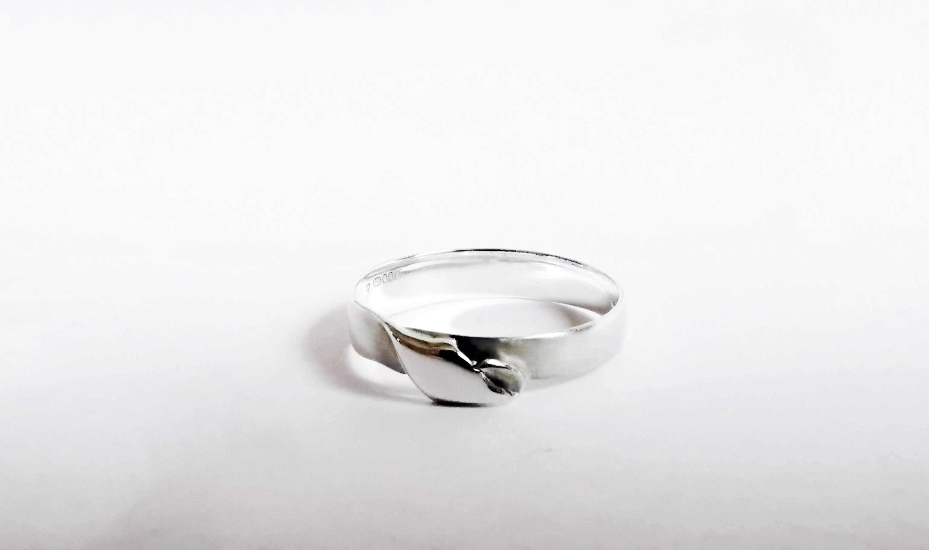 Silver Unfurl Ring