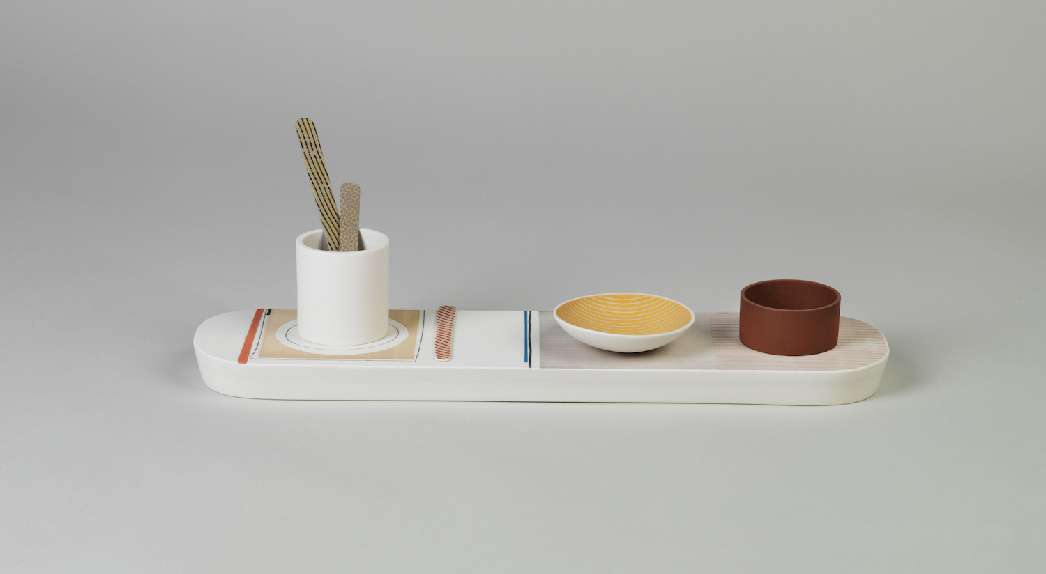 Bowl and cylinder compositions