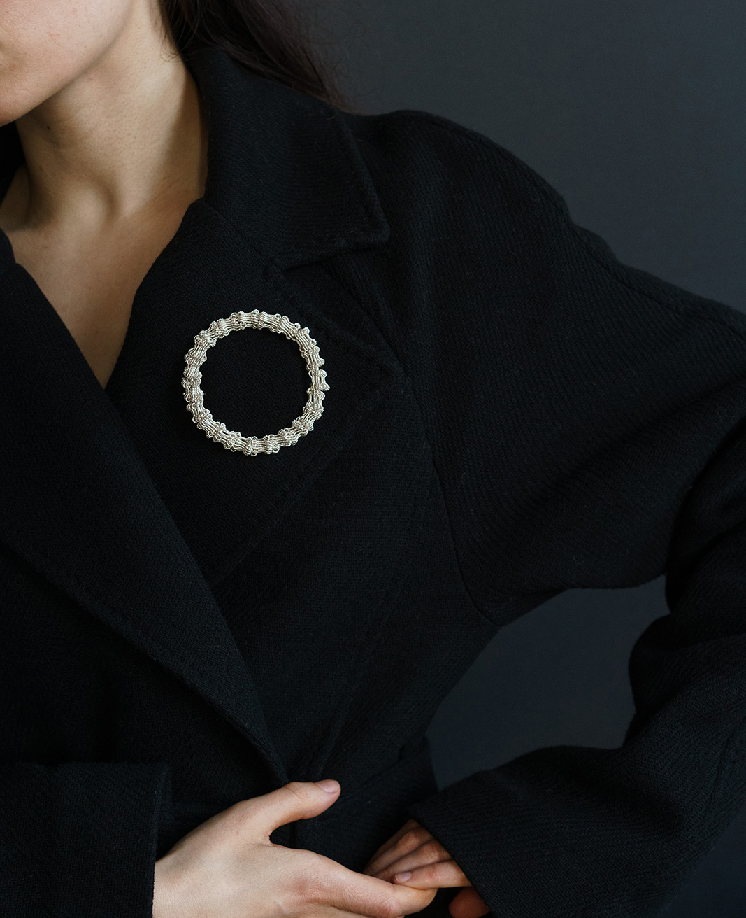 Ruth Leslie, Ossein Brooch, 2022