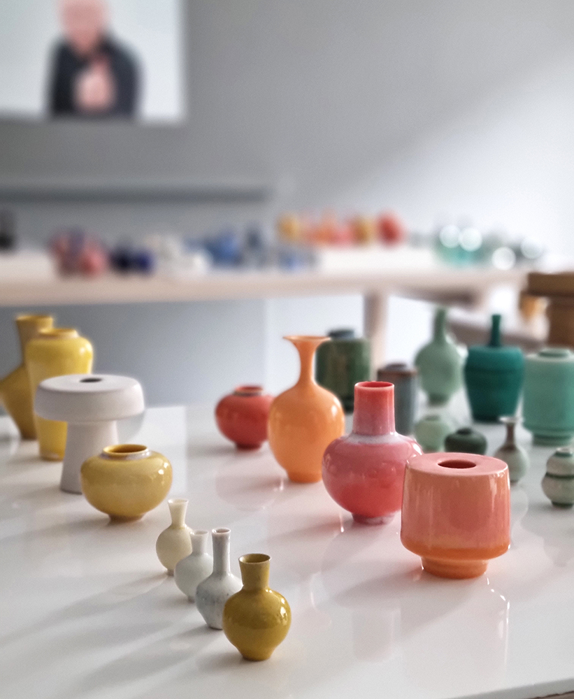 A selection of Yuta Segawa Miniature Pots