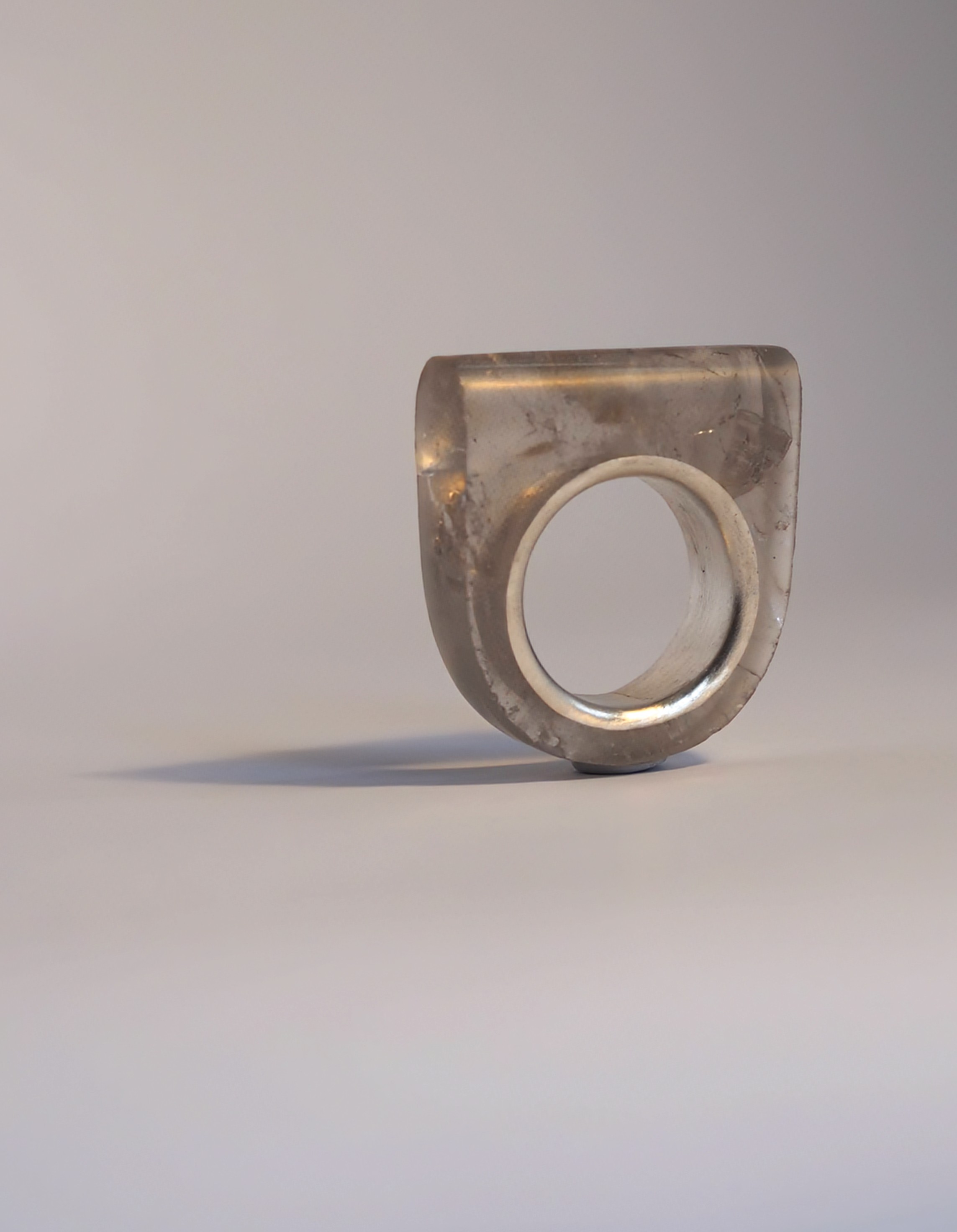 Citrine Slab Ring