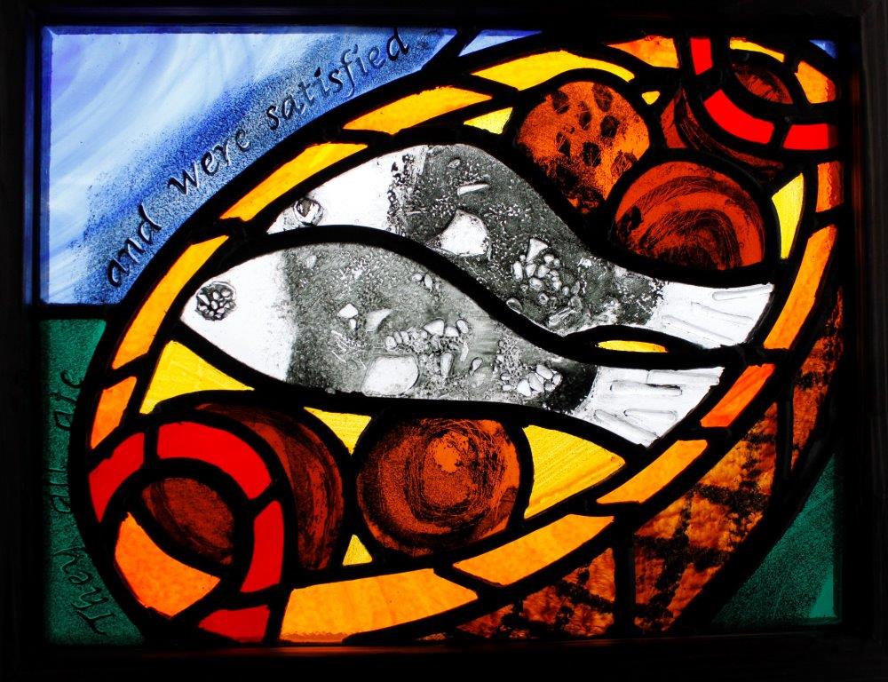 Loaves and fishes panel