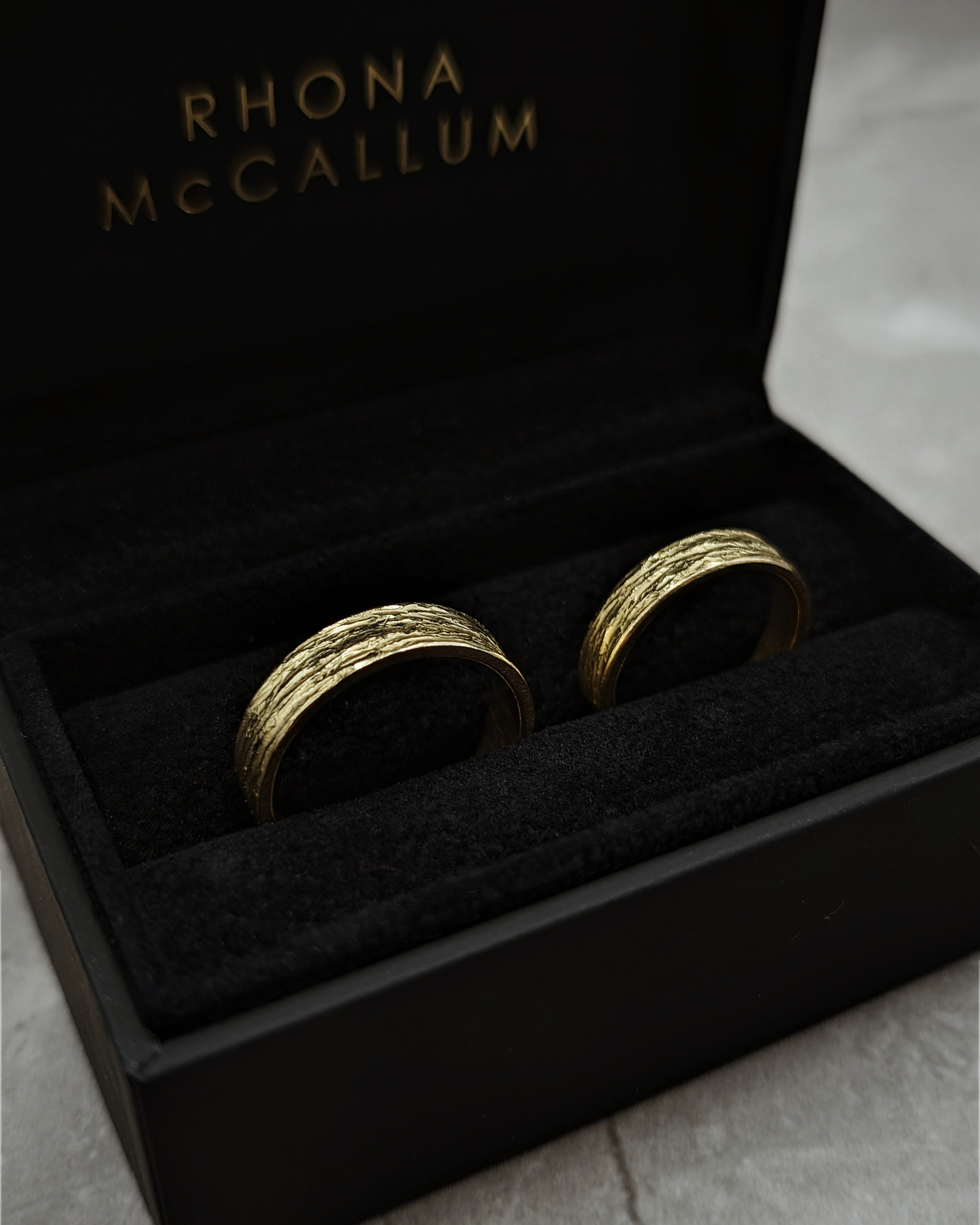 Machrie wedding rings