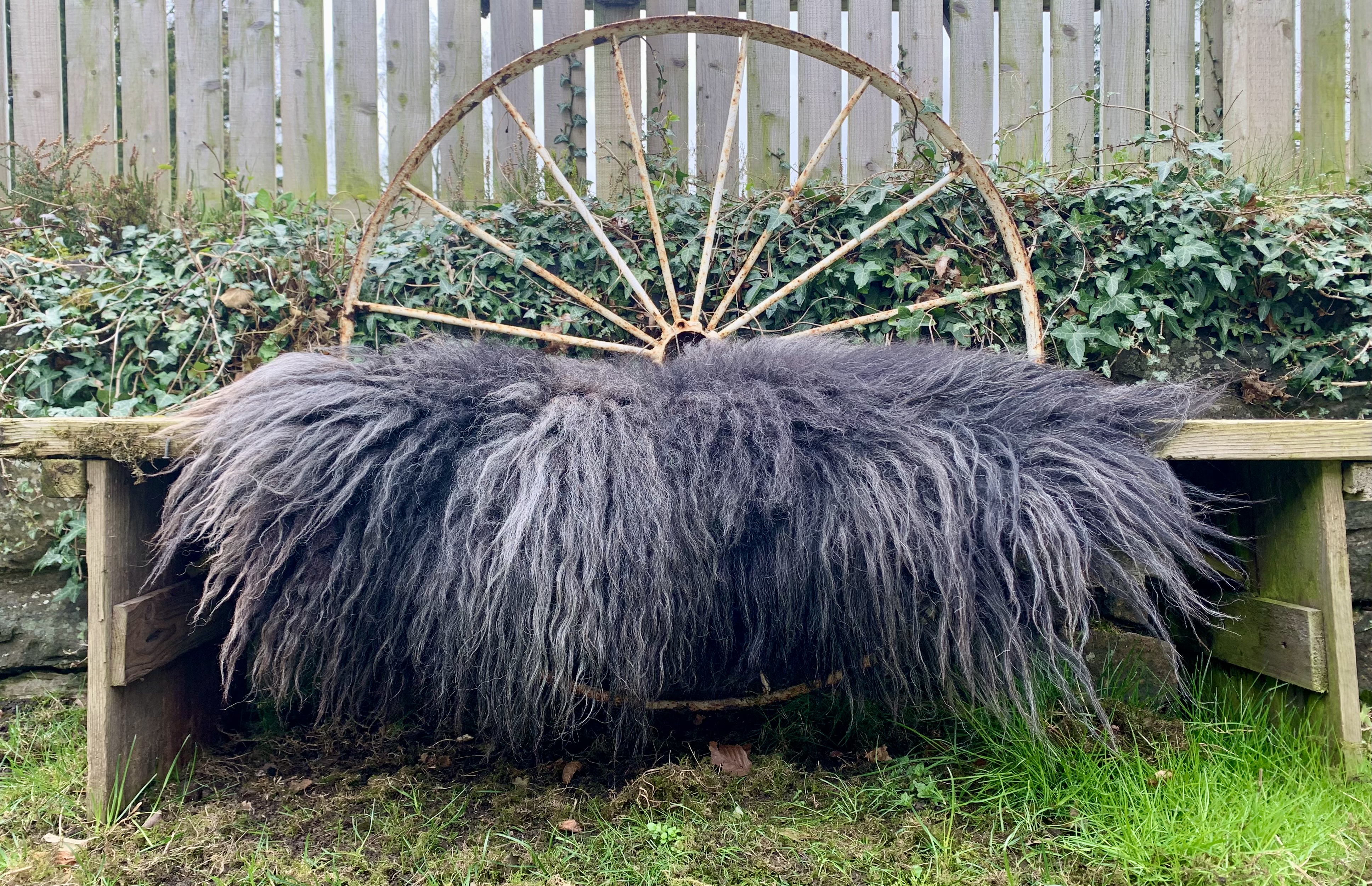 Felted Fleece Rug