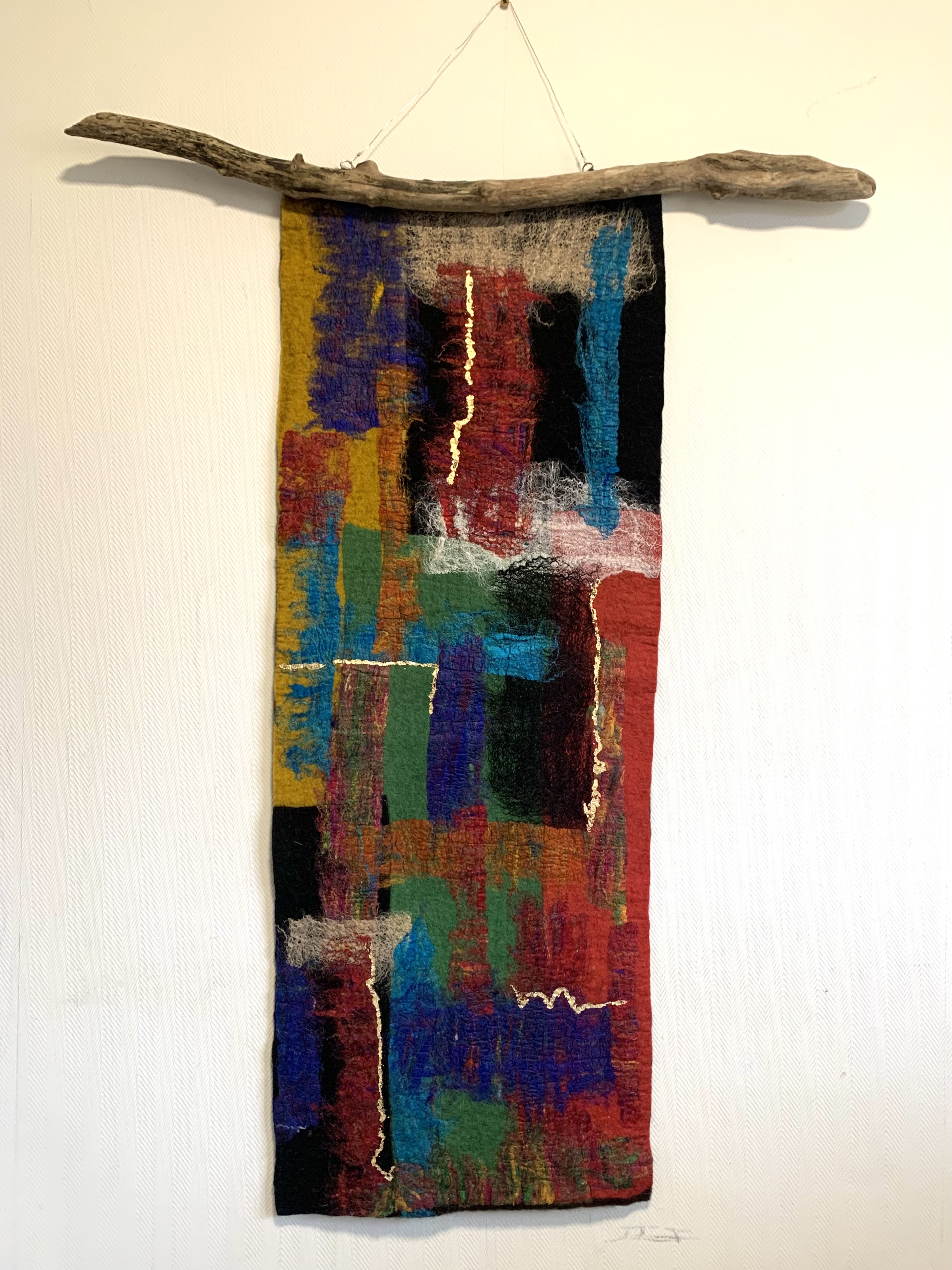 Felted Collage