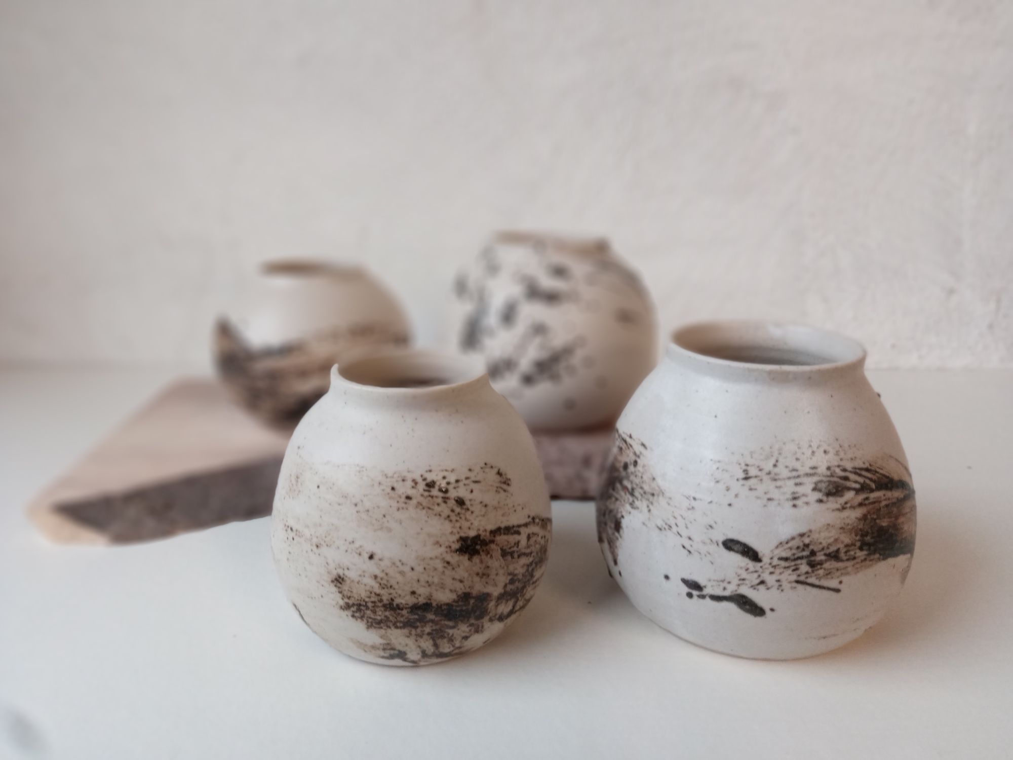 Mini moons with wild clay