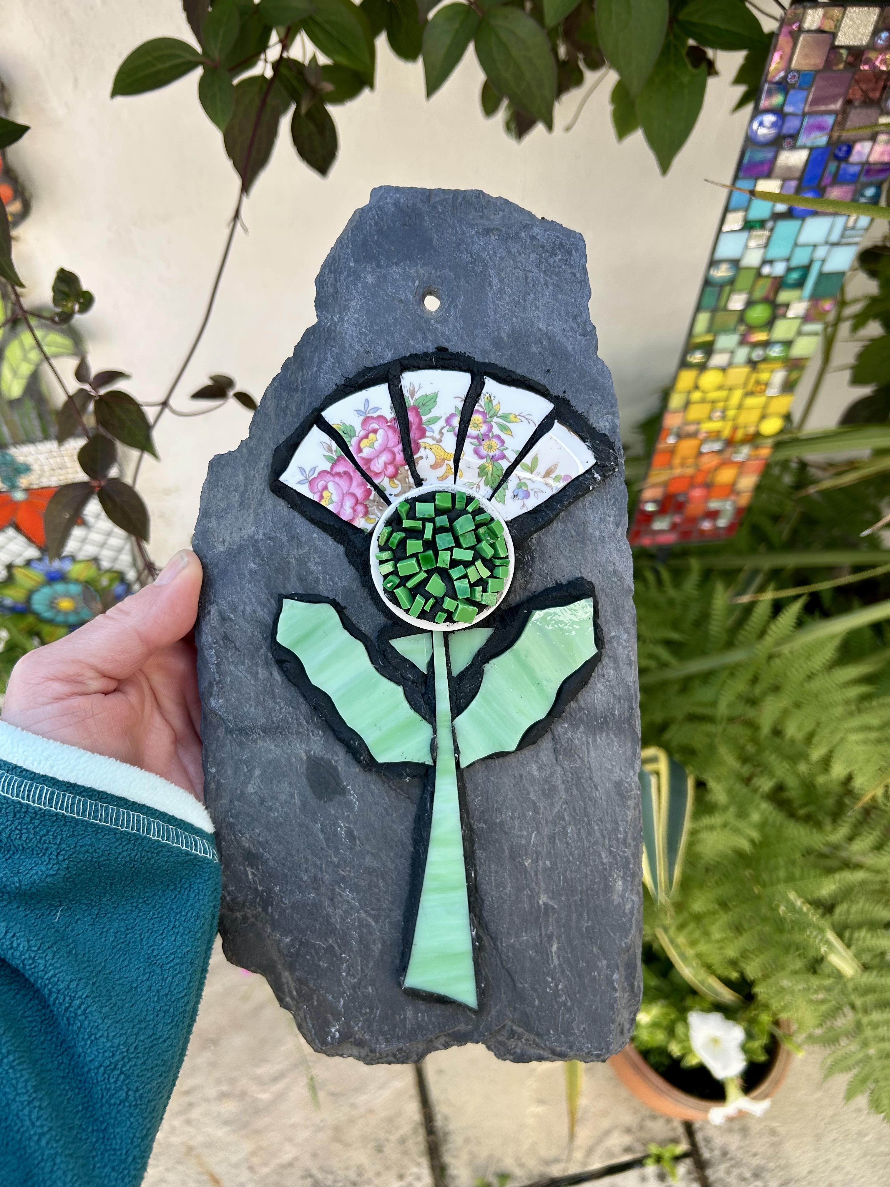 Half-day workshop: Mixed-Media Mosaics on Slate (Various dates)