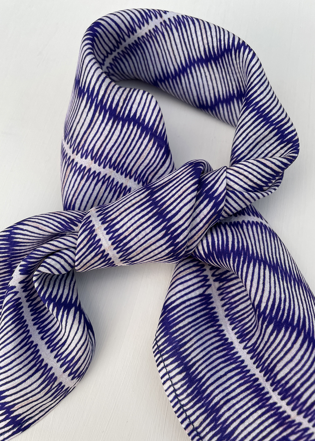 Tatami Small Silk Scarf